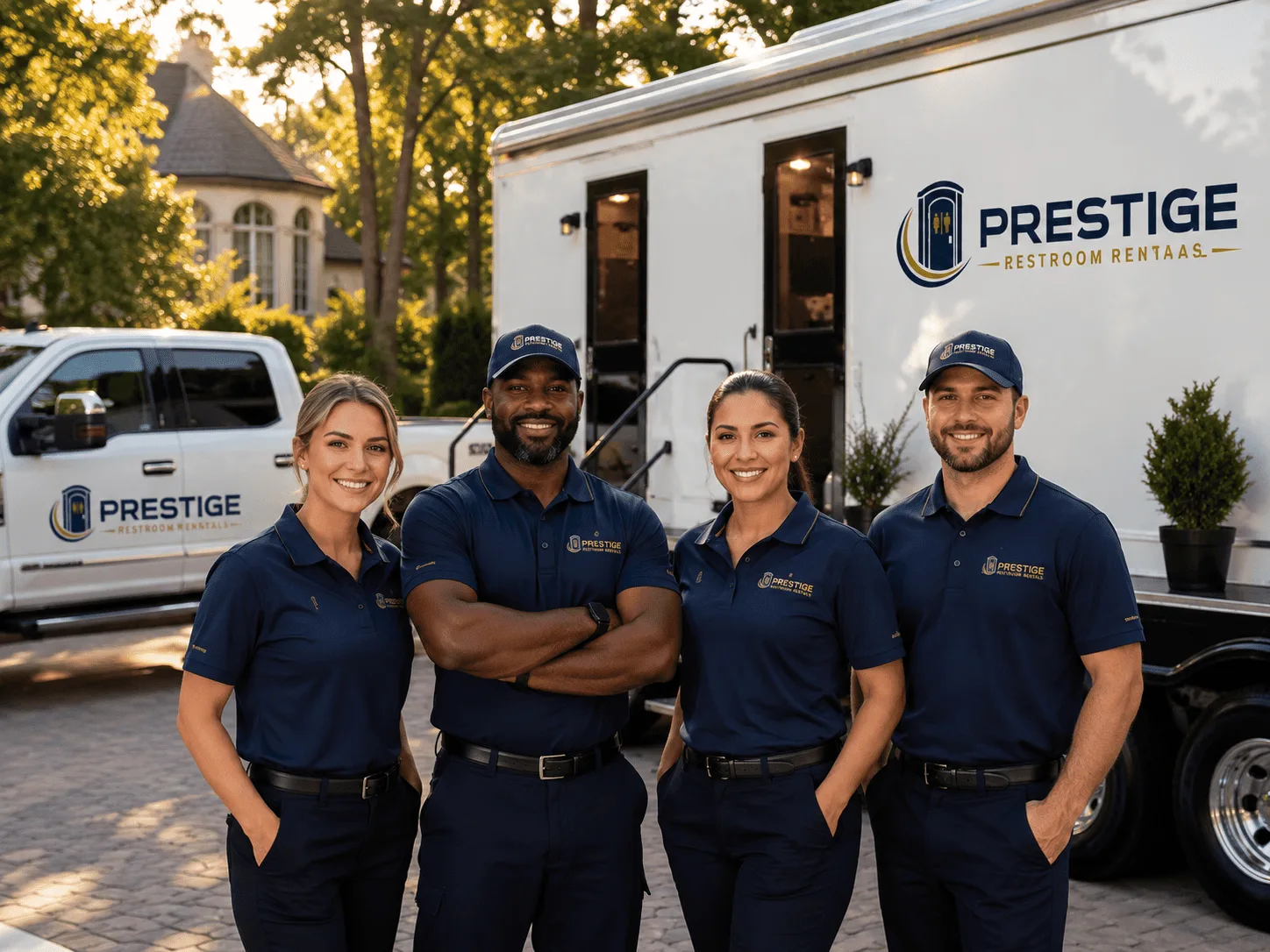 Trusted Luxury Portable Restrooms company in Weems, VA